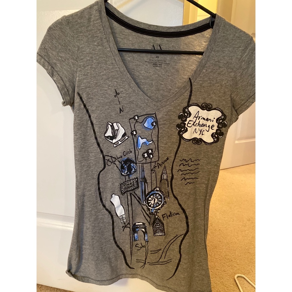 Armani Exchange XS women’s New York graphic tee